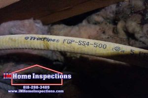 CSST in an attic 
