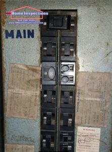 A Pushmatic electrical panel