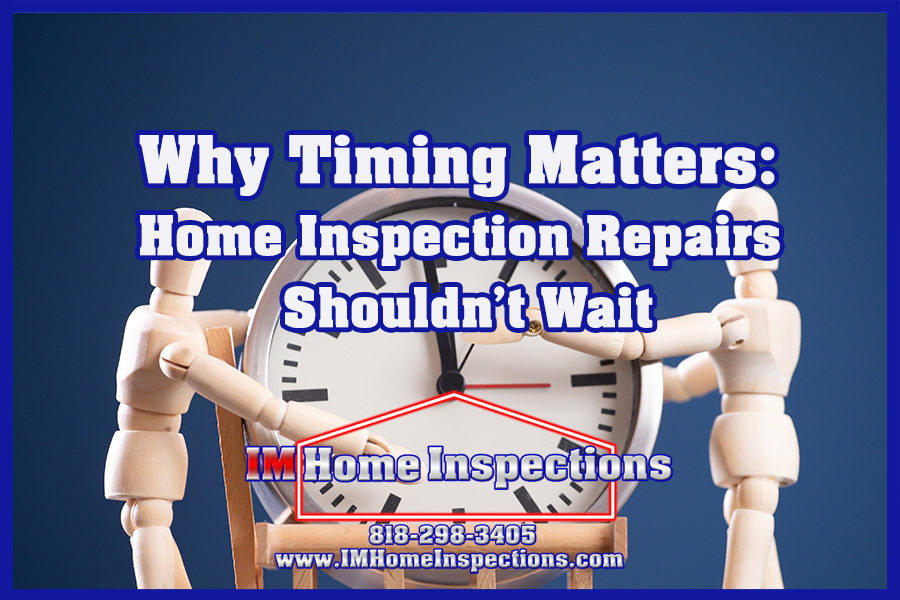 two figures are working on a clock